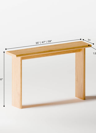 Cove Console Table