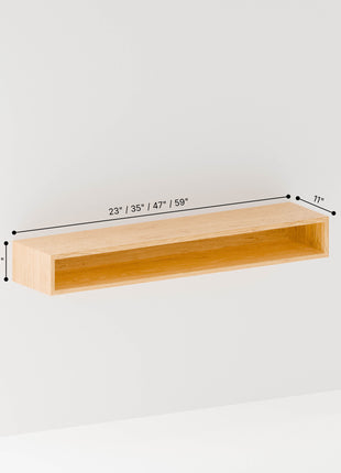Plinth Floating Console Table